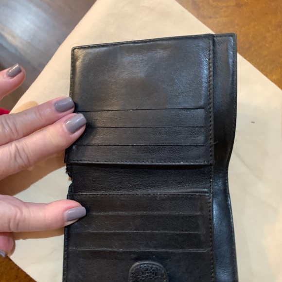 Chanel Black Caviar leather short wallet vintage - Picture 7 of 10